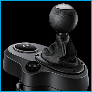 Promoção! Câmbio Logitech Driving Force Shifter para Volantes G29 e G920 -  Preto