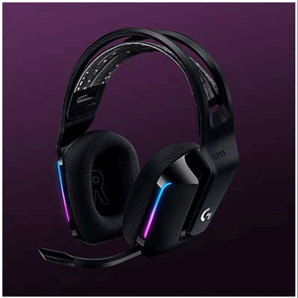 Headset Gamer Logitech G733 Lightspeed 7 1 Wireless Rgb Preto 981 000863 Pichau