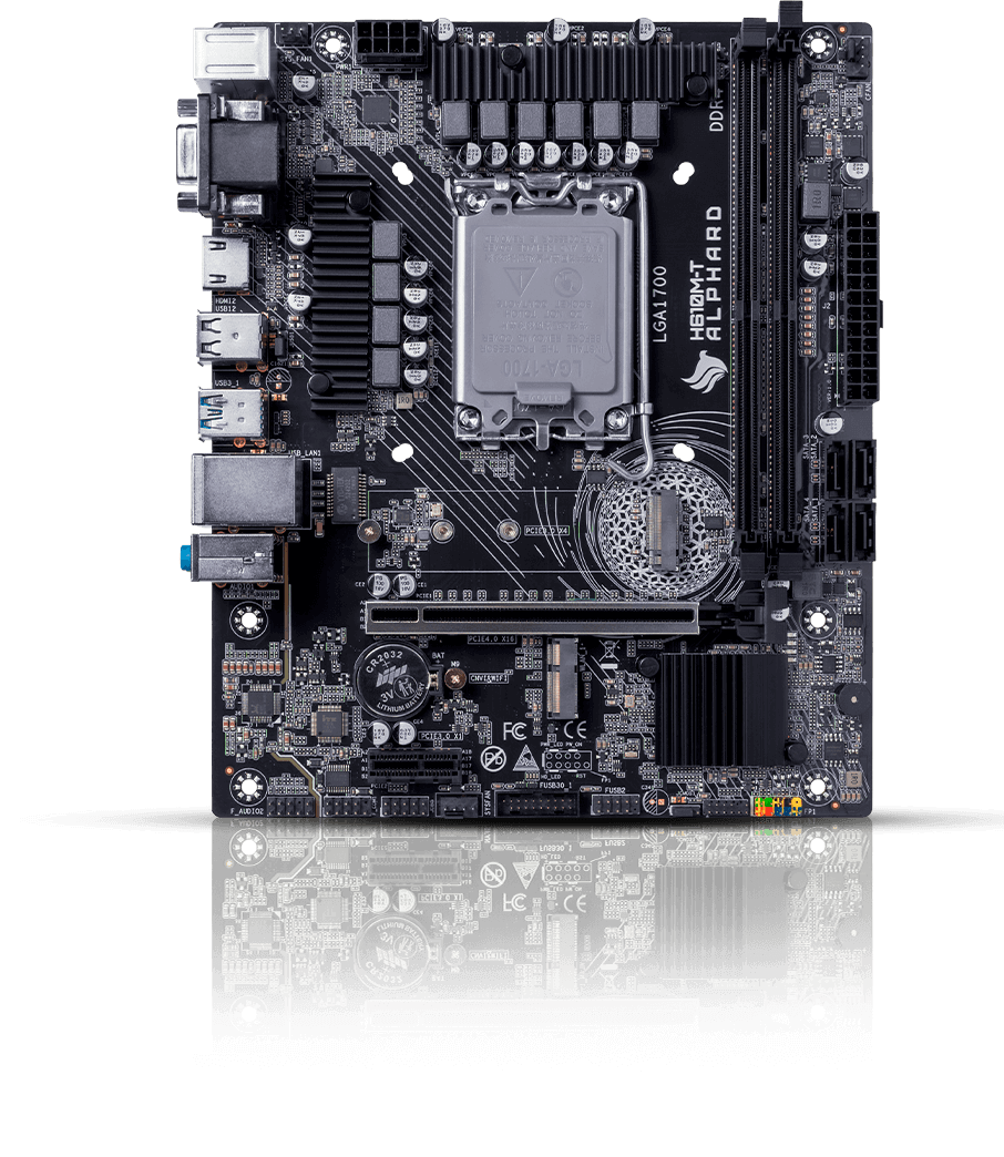 Foto da placa mae