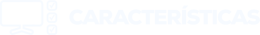 ícone de características