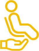ícone de conforto.