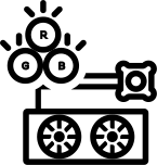 ícone de iluminação