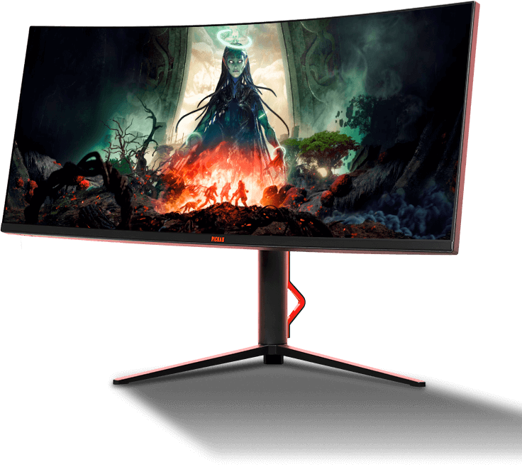 Foto do monitor