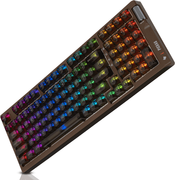 Foto do teclado