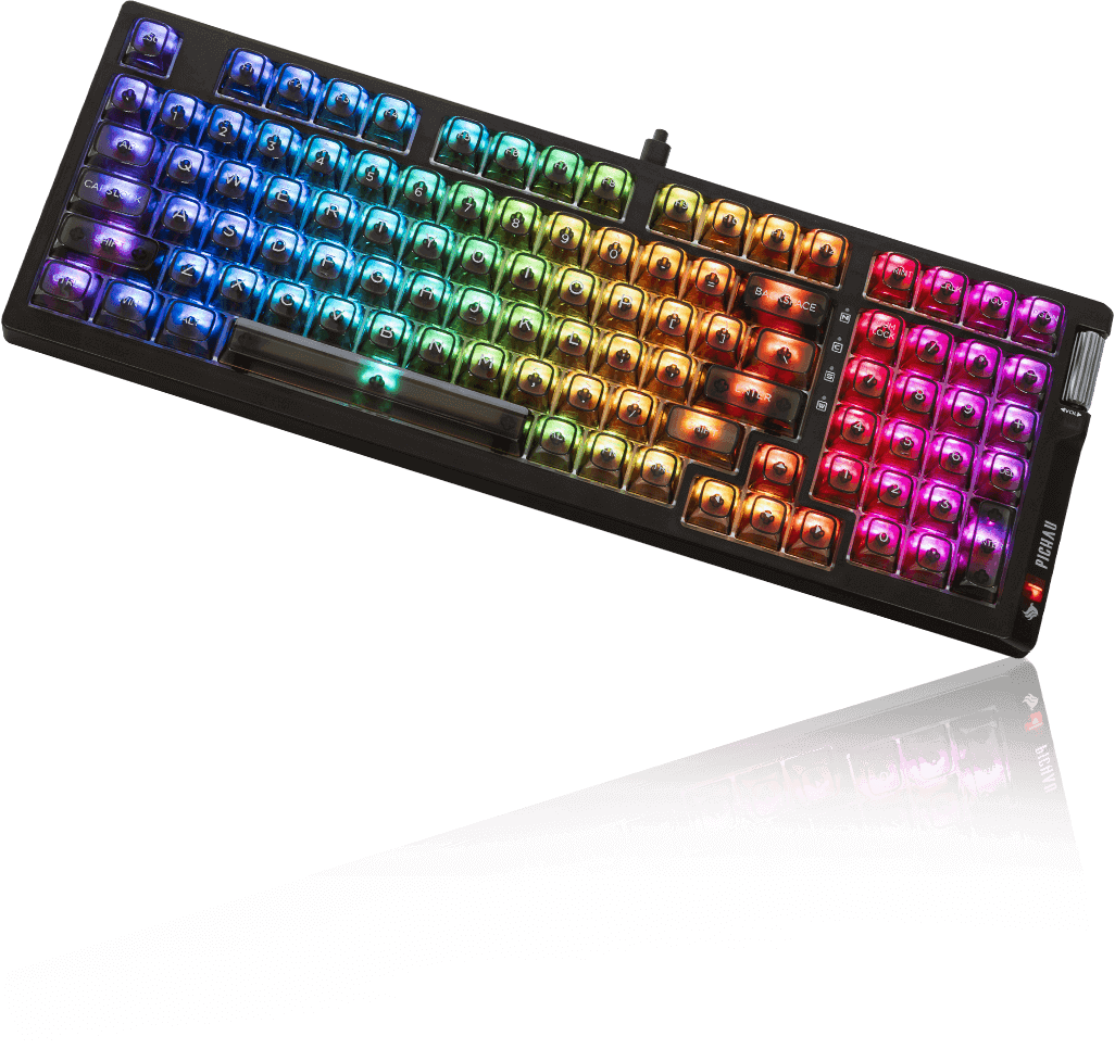 Foto do teclado