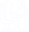 ícone de ergonomia