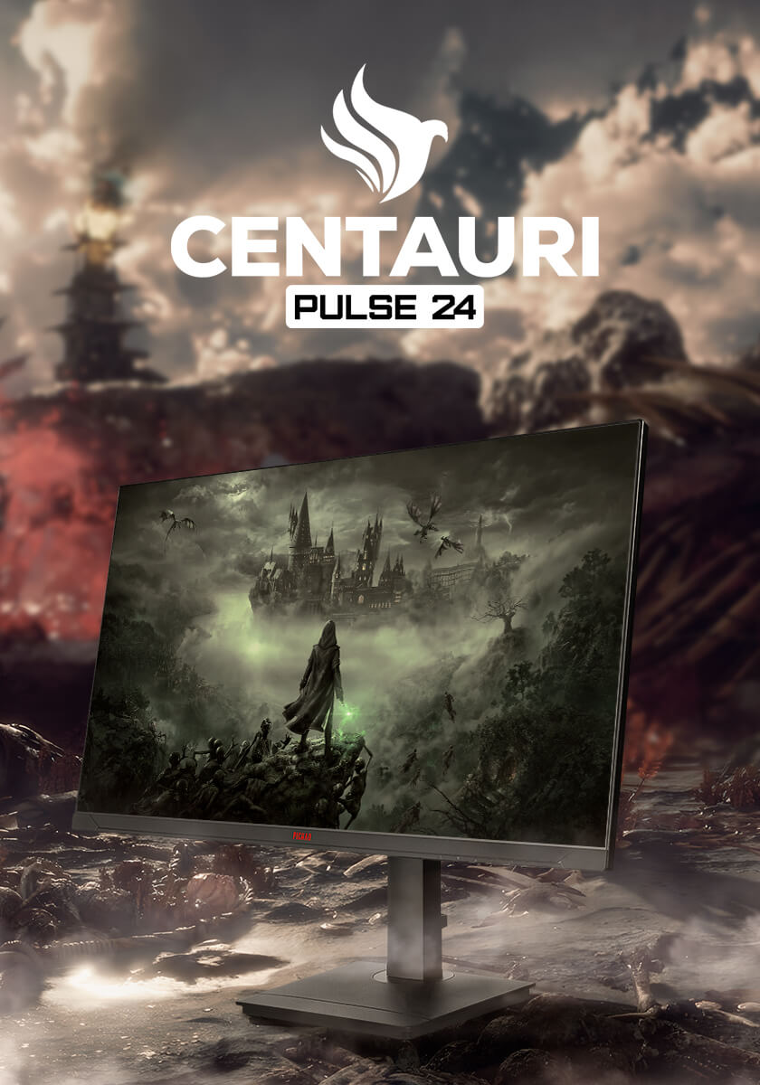 Background com o Monitor Centauri Pulse 24
