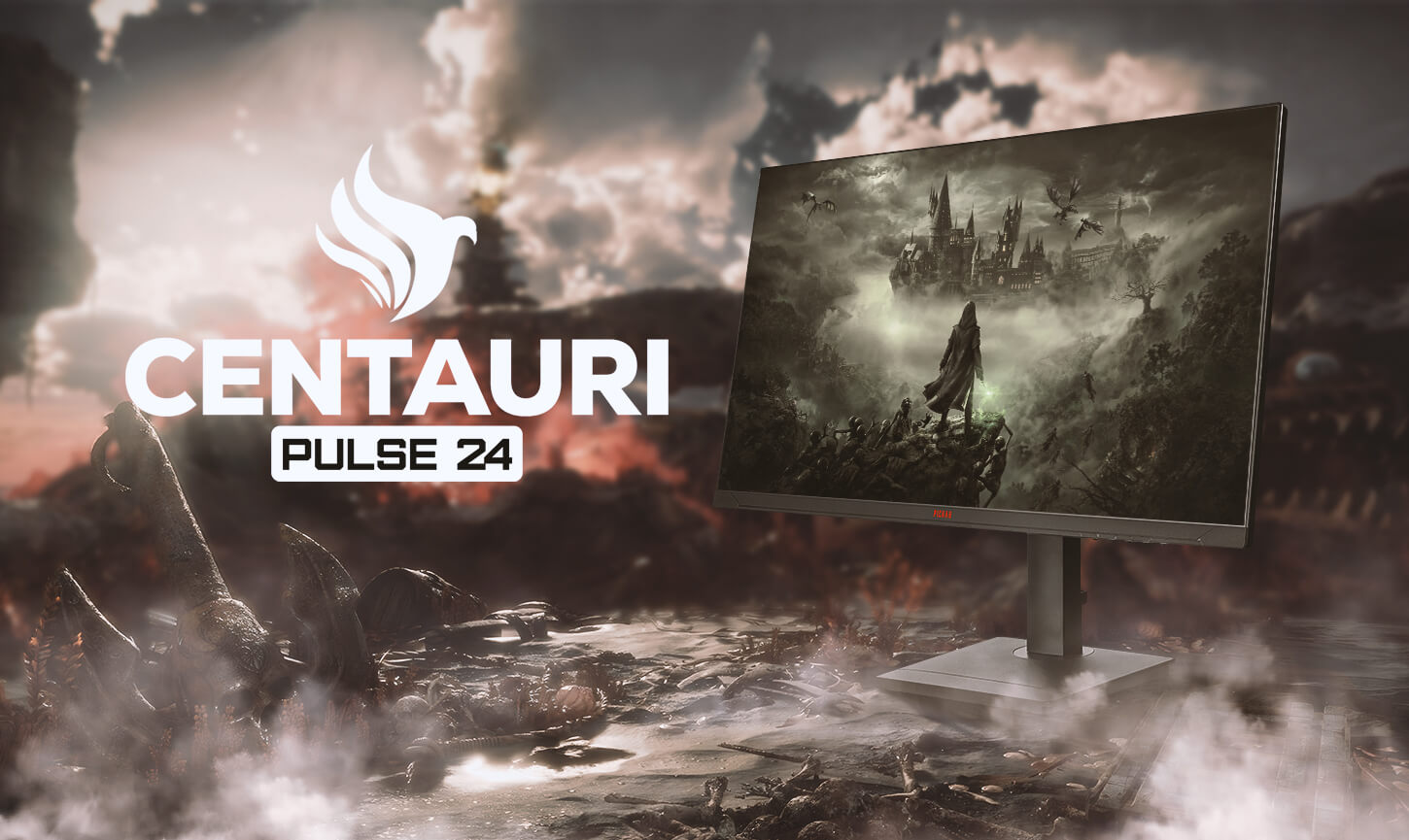 Background com o Monitor Centauri Pulse 24