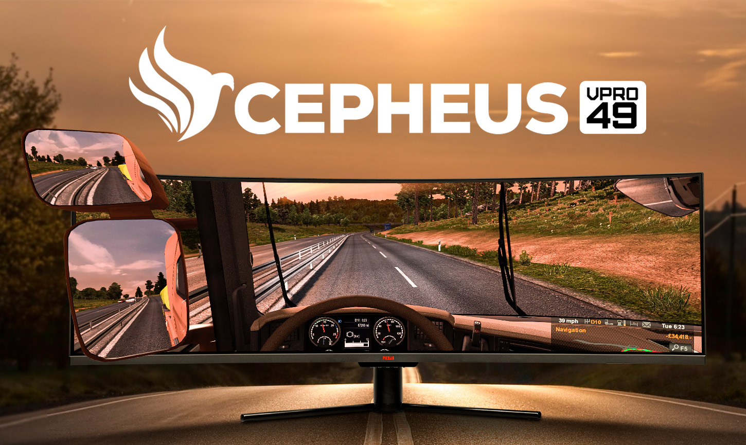 Background com o Monitor Cepheus VPRO 49