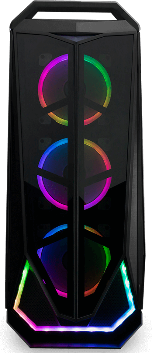 Gabinete gamer pichau seraph e rgb lateral