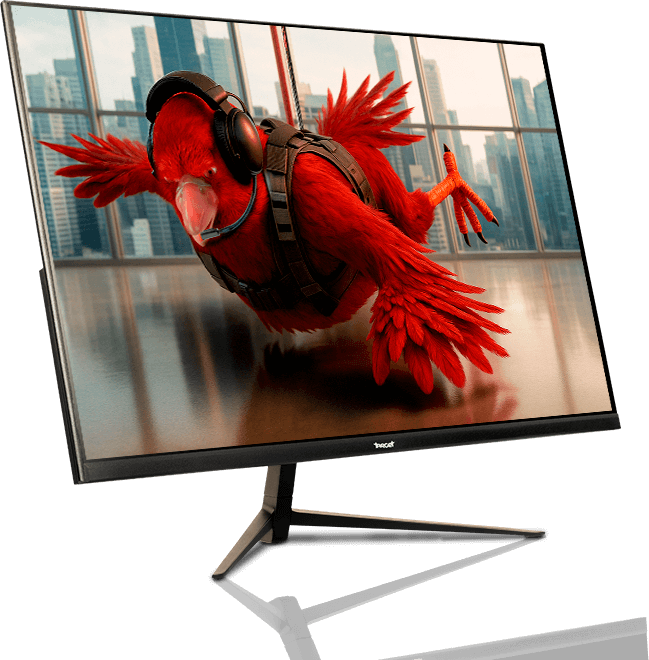 Foto do monitor