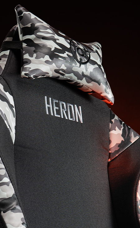 Cadeira Gamer TGT Heron TX Tecido, Preto e Camuflado 7