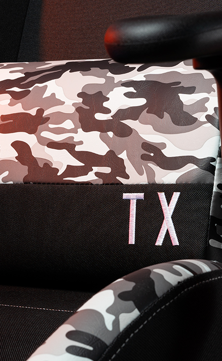 Cadeira Gamer TGT Heron TX Tecido, Camuflado 8