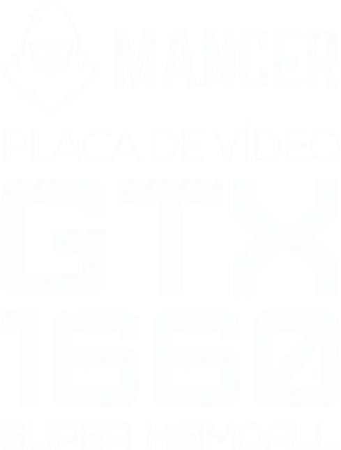 Placa de Video Mancer GTX 1660 Super Heimdall, 6GB, GDDR6, 192-bit 6 logo da placa