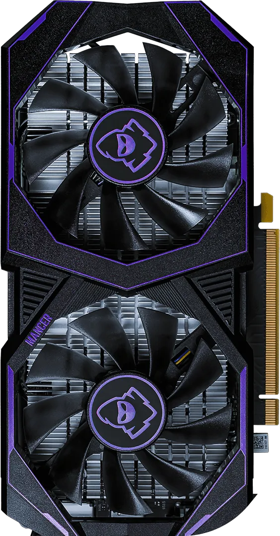 Placa de Video Mancer GTX 1660 Super Heimdall, 6GB, GDDR6, 192-bit 9 Foto traseira da placa de video