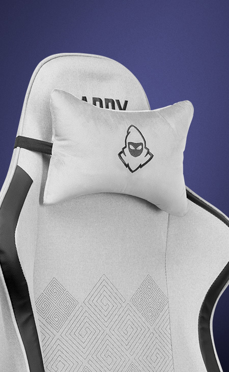 Cadeira Gamer Mancer Harpy SL, Branco e Preto 7