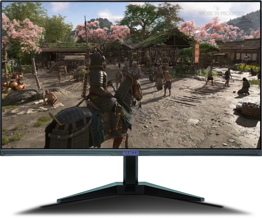 Foto do monitor
