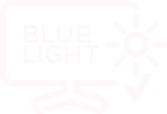 ícone blue light