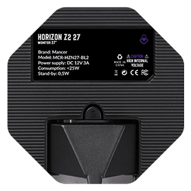descrições do monitor Horizon