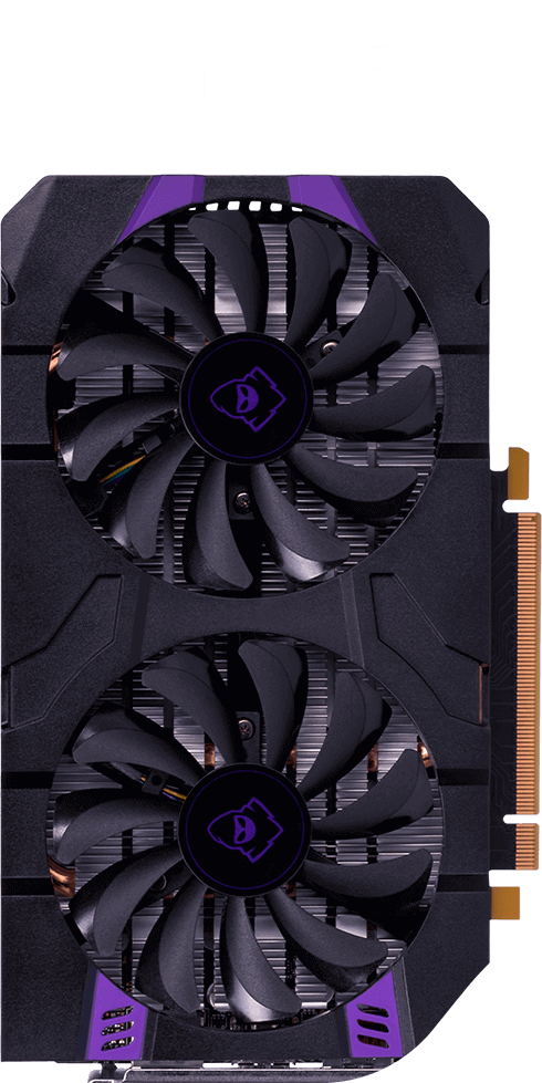 Foto traseira da placa de video