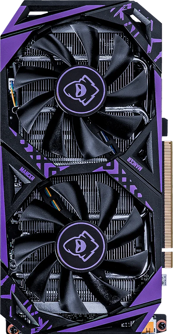 Foto traseira da placa de video