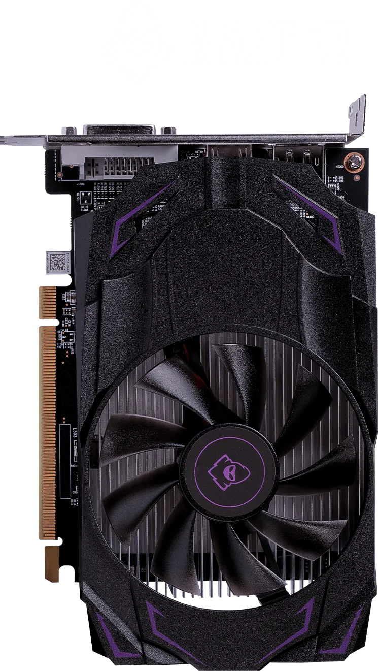 Placa de Video Mancer Radeon RX 550, 4GB, GDDR5, 128-bit 7 Foto da gpu com logo