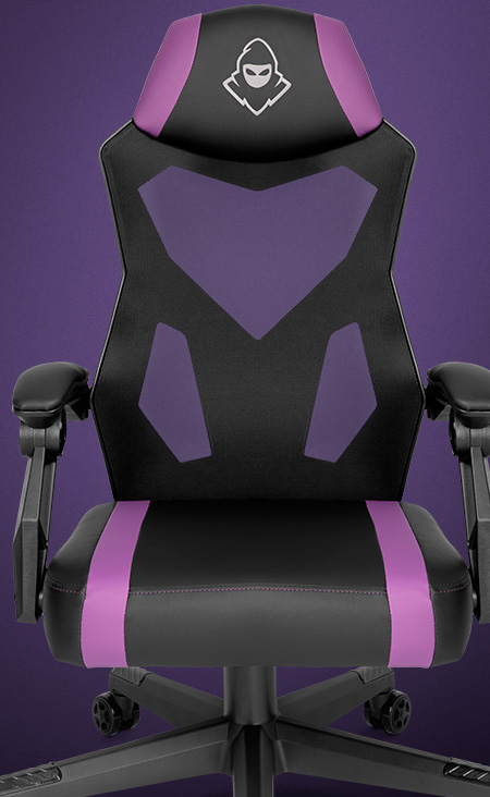 Cadeira Gamer Mancer Sektor, Preto e Roxo 6