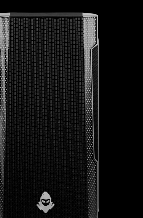 Gabinete Gamer Mancer Stealth Lateral Acrilico Preto 6