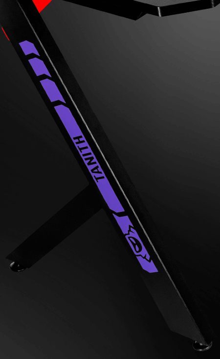 Mesa Gamer Mancer Tanith, Preto 6