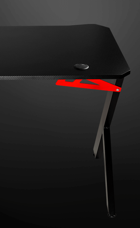 Mesa Gamer Mancer Tanith, Preto 7