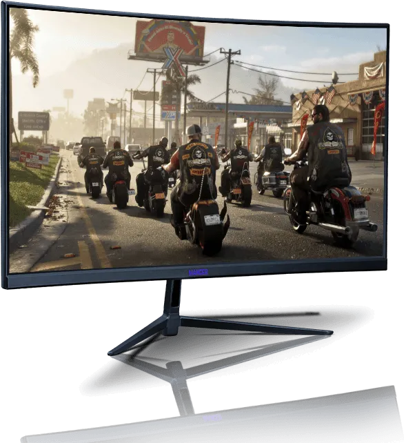 Foto do monitor