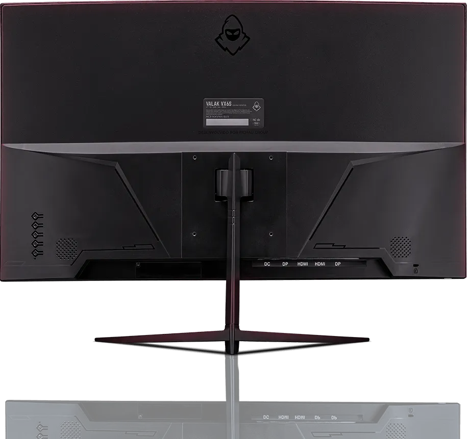 Foto do monitor