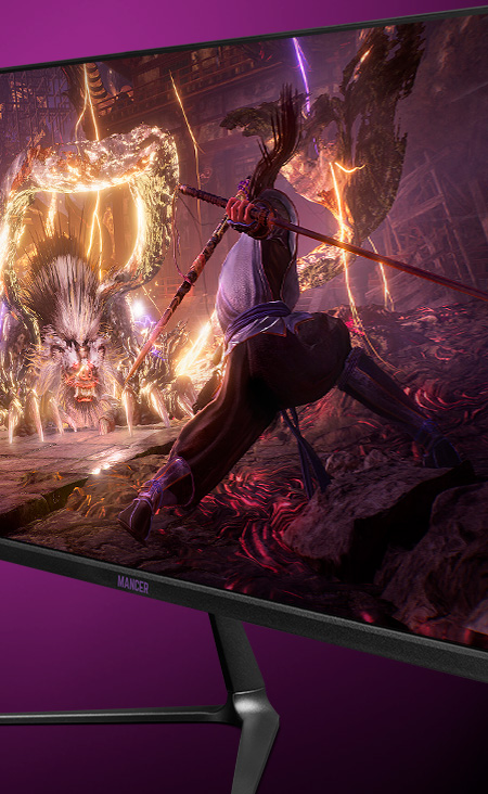 Monitor Gamer Mancer Valak ZX180, 23.8 Pol, IPS, FHD, 1ms, 165Hz