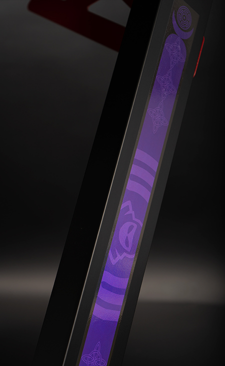 Mesa Gamer Mancer Wicca Z, RGB, Preto 7