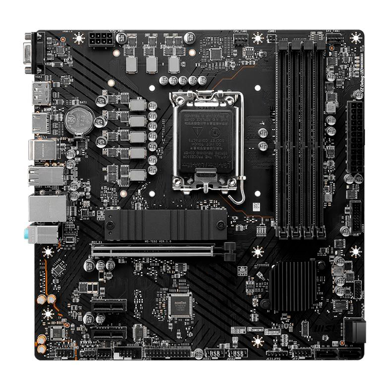 Imagem da placa mãe B760M