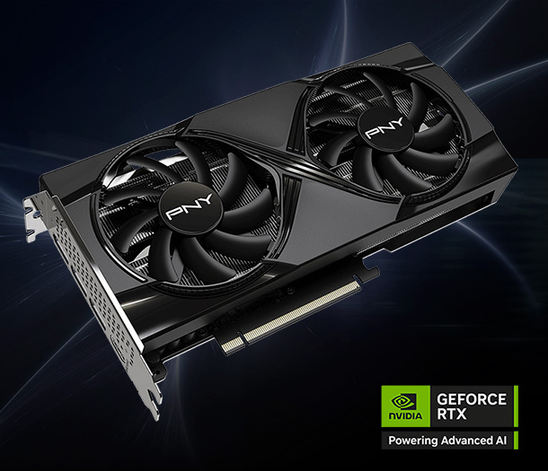 Placa de Vídeo PNY GeForce RTX 5060 Ti Dual OC 16GB GDDR7 128-bit