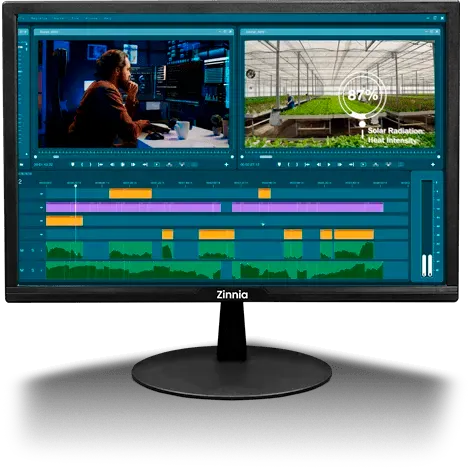 Foto do monitor