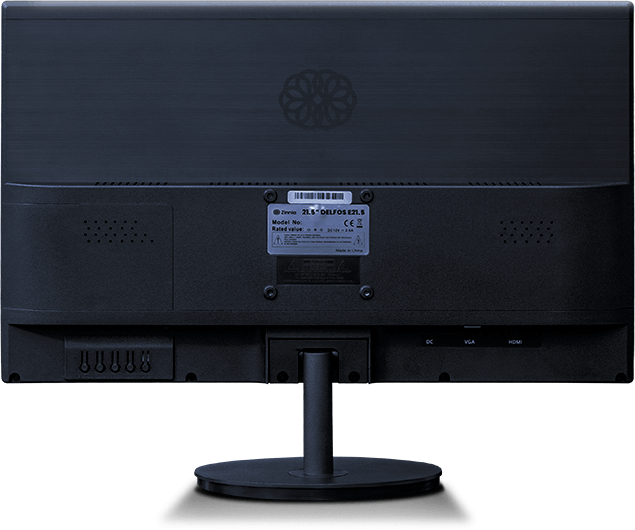Foto do monitor