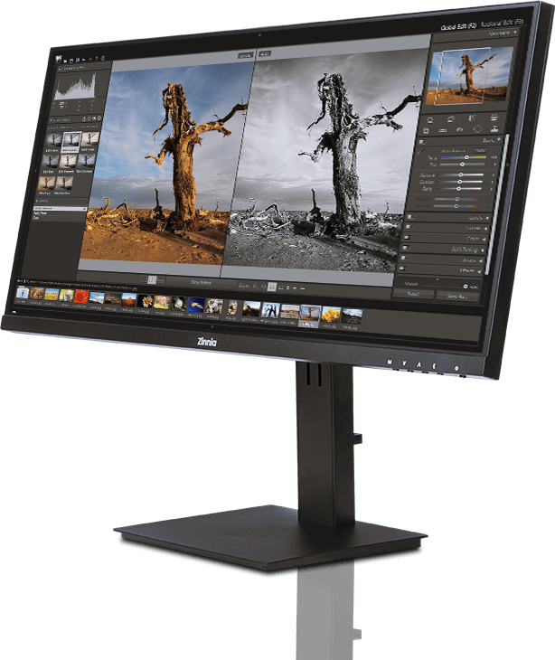 Foto do monitor