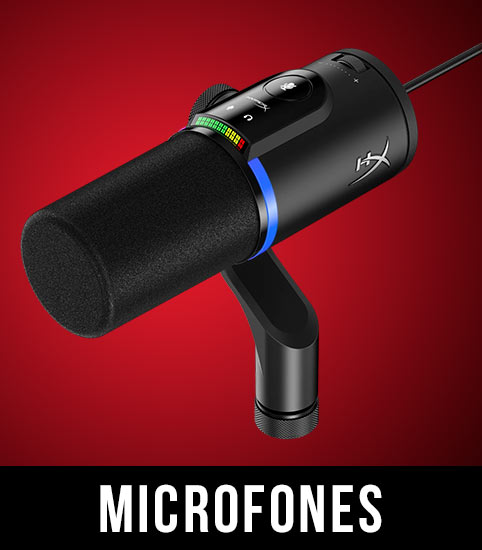Microfones HyperX